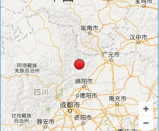 中国地震台网截图